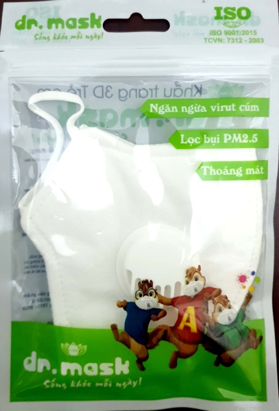 Gói khẩu trang trẻ em 3DKids - Vinatowel Việt Nam - Công Ty TNHH Sản Xuất Thương Mại Và Xuất Nhập Khẩu Vinatowel Việt Nam
